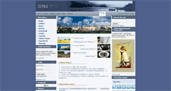 Desktop Screenshot of iserniaturismo.it