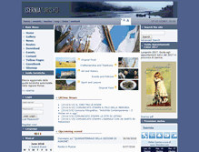 Tablet Screenshot of iserniaturismo.it